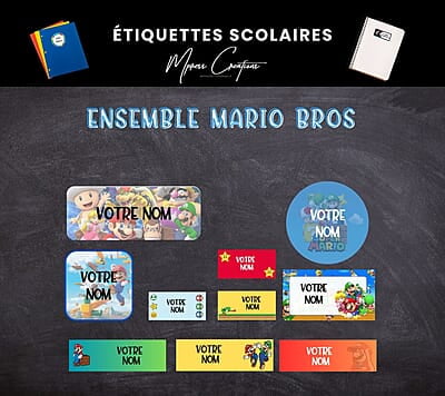 Étiquettes thématique Mario Bros