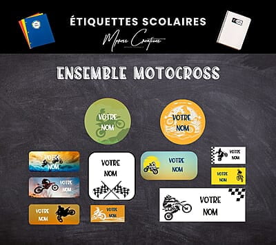 Étiquettes thématique Motocross