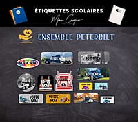 Étiquettes thématique Peterbilt Étiquettes thématique Peterbilt