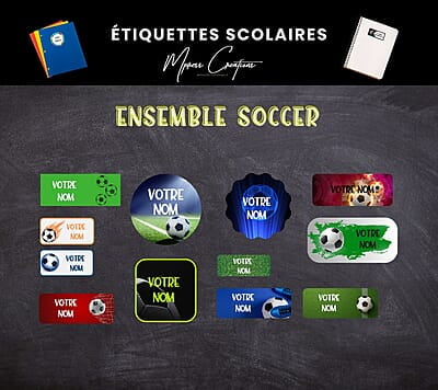 Étiquettes thématique Soccer