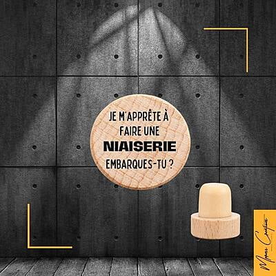 Je m'apprêtes à faire une niaiserie embarques-tu ?