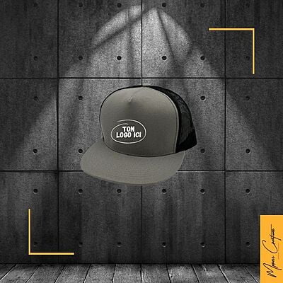 Casquette 5 panneaux (trucker's hat)